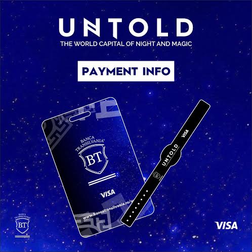 Instrumente de plată la UNTOLD 2016: cardul contactless și brățara RFID